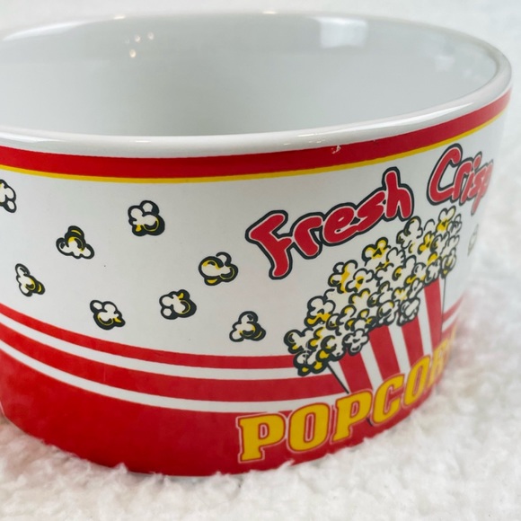 (VTG) CENTURY • Small Ceramic Popcorn Bowl - Picture 8 of 13